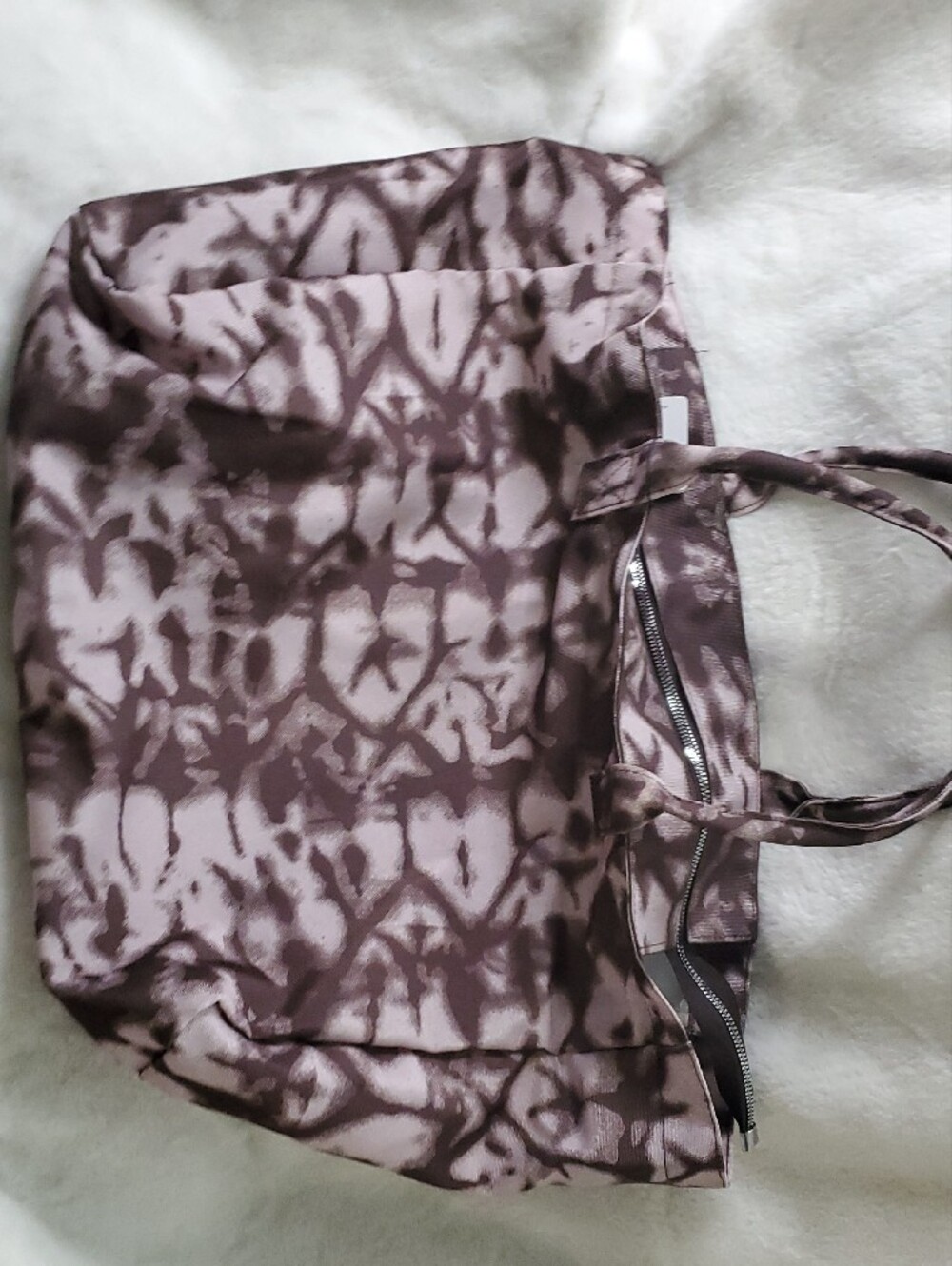 ALO Yoga Mauve Tie-Dye Canvas Tote - Picture 12 of 12